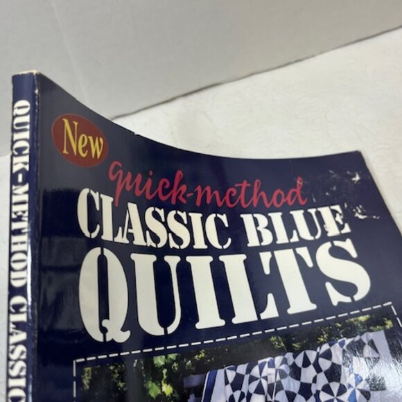 Quick-method Classic Blue Quilts Soft Cover 1997 - Picture 8 of 11